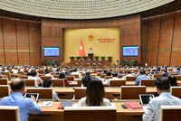 Phiên họp chiều 28/11 của Quốc hội.