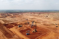 Thi công Nhà ga hành khách quốc tế sân bay Long Thành.