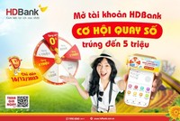 Cơ hội cuối để dễ dàng nhận về các giải thưởng hoàn tiền may mắn của HDBank