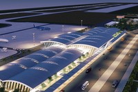 Công suất thiết kế của nhà ga hành khách Cảng hàng không Phan Thiết được điều chỉnh lên 2 triệu lượt hành khách/năm