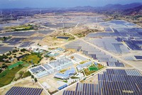 Dự án năng lượng mặt trời đang có sức hút lớn với nhà đầu tư nước ngoài. Ảnh: T.N