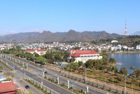 Một góc thành phố Lai Châu, tỉnh Lai Châu (Ảnh: laichau.gov.vn)