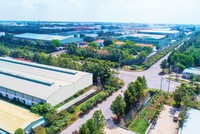 Khu công nghiệp “xanh” không còn là lựa chọn, mà là xu hướng tất yếu. Ảnh: Dũng Minh 