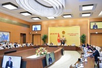 Phiên họp chiều 13/12 của Ủy ban Thường vụ Quốc hội.