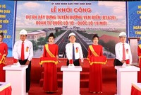 Bình Định: Dự án tuyến đường ven biển tăng vốn đầu tư hơn 230 tỷ đồng