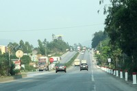 Quốc lộ 1 đoạn qua tỉnh Nghệ An.