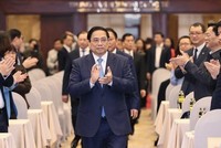 Thủ tướng Chính phủ Phạm Minh Chính dự Hội nghị tổng kết năm 2023 ngành Văn hóa Thể thao và Du lịch, cùng dự có lãnh đạo Quốc hội, các bộ ngành Trung ương và địa phương. 