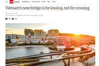 Hình ảnh Cầu Hôn xuất hiện trên CNN