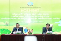 Hội nghị tổng kết công tác năm 2023, triển khai nhiệm vụ 2024 của ngành nông nghiệp và phát triển nông thôn.