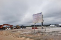 Khu công nghiệp Quảng Trị, một trong các dự án trọng điểm của tỉnh Quảng Trị vừa được khởi công trong tháng 12/2023 vừa qua