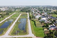 Một góc xã Tiên Trang, huyện Quảng Xương, Thanh Hoá, nơi dự án sẽ được thực hiện. Ảnh: TTV