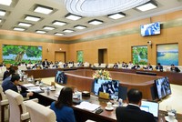 Phiên họp chiều 8/1 của Ủy ban Thường vụ Quốc hội.