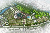 Phối cảnh dự án Khu đô thị 200 ha có sân golf sát Cảng hàng không Pleiku.