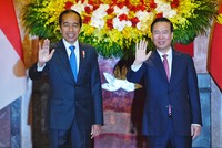 Chủ tịch nước Võ Văn Thưởng đón, hội đàm với Tổng thống Indonesia