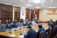 Cuộc họp có sự tham dự của đại diện các sở, ban, ngành, địa phương liên quan