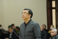 Bị cáo Trần Hùng bị tòa phúc thẩm tuyên y án 9 năm tù về tội "Nhận hối lộ".