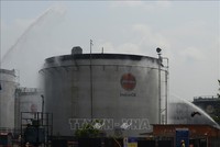 Một kho dự trữ dầu của Tập đoàn dầu Ấn Độ (IOC) ở Siliguri. Ảnh: AFP/TTXVN