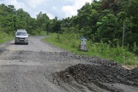 Một đoạn Quốc lộ 29 qua Đắk Lắk.