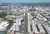 Trung tâm thành phố Vĩnh Long. Ảnh: Công Danh