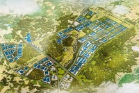 Khu vực nghiên cứu lập Quy hoạch phân khu xây dựng tỷ lệ 1/2000 Khu công nghiệp, đô thị, dịch vụ Dung Quất II.