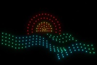 Cơ hội thưởng lãm trình diễn ánh sáng với 300 drone tại Tây Hồ, Hà Nội dịp cuối tuần này