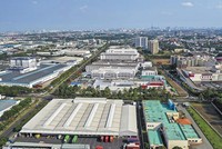 Các nhà phát triển bất động sản công nghiệp đang tìm cách mở rộng quỹ đất. Trong ảnh: KCN VSIP Bình Dương