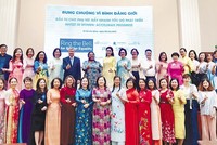 Phụ nữ Việt Nam hưởng ứng chiến dịch “Rung chuông vì bình đẳng giới”