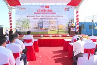 Nhà máy sản xuất dầu mỡ bôi trơn do Công ty cổ phần Top Solutions làm chủ đầu tư là nhà máy đầu tiên tại Việt Nam sản xuất dầu mỡ gốc lithium. Nguồn: NTV.