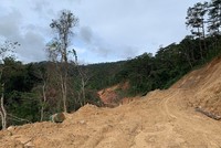 Dự án đường Trường Sơn Đông. Ảnh: T.T