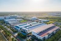 Khu công nghiệp Long Hậu tại huyện Cần Giuộc, tỉnh Long An. Ảnh: Bình Minh 