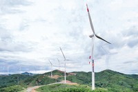 Nhà máy điện gió AMACCAO Quảng Trị 1 Ảnh: Amaccao.vn