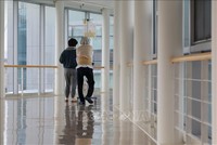 Bệnh nhân tại một bệnh viện ở Seoul, Hàn Quốc, ngày 25/2/2024. Ảnh minh họa: Yonhap/TTXVN