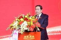 Phó chủ tịch thường trực Quốc hội Trần Thanh Mẫn phát biểu khai mạc.