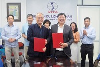 Ông Vũ Thế Bình và ông Nguyễn Anh Tuấn chủ trì buổi làm việc.