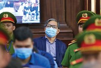 Bị cáo Nguyễn Cao Trí tại phiên tòa