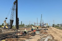 Thi công cao tốc Cao Lãnh - An Hữu, giai đoạn 1