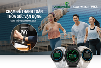 Vietcombank triển khai thanh toán một chạm Garmin Pay cho thẻ Visa