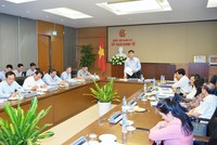 Phiên thẩm tra sơ bộ của Thường trực Ủy ban Kinh tế của Quốc hội. (Ảnh:Quochoi.vn).