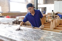 Xuất khẩu gỗ và sản phẩm gỗ tăng trưởng khả quan trong quý I/2024. Ảnh: Đức Thanh