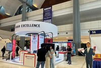 Doanh nghiệp Đài Loan tham gia trưng bày bên lề khuôn khổ Diễn đàn.