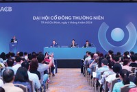 Đại hội cổ đông ACB đã thông qua kế hoạch chia cổ tức 2023 tỷ lệ 25%, gồm 15% bằng cổ phiếu và 10% bằng tiền mặt