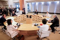 Quang cảnh Hội nghị Ngoại trưởng G7 ở đảo Capri, Italy ngày 18/4/2024. Ảnh: AFP/TTXVN