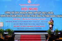 Bí thư Ninh Thuận đề xuất hỗ trợ tỉnh xây dựng cơ chế chính sách đặc biệt