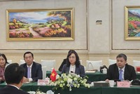 Thứ trưởng Phan Thị Thắng làm việc với Chính quyền tỉnh Vân Nam, Trung Quốc.