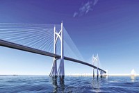 Phối cảnh cầu Cần Giờ