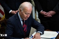 Tổng thống Mỹ Joe Biden. (Ảnh: AFP/TTXVN)