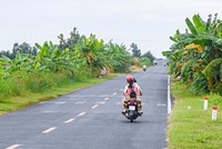 Một đoạn hàng lang ven biển phía Nam qua Cà Mau.