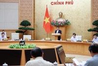 Thủ tướng Phạm Minh Chính chủ trì phiên họp Chính phủ thường kỳ tháng 4/2024, thảo luận nhiều nội dung quan trọng. (Ảnh: VGP/Nhật Bắc)