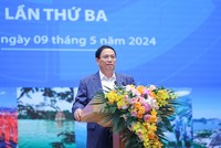 Thủ tướng Phạm Minh Chính đề nghị các đại biểu đề xuất các đột phá chiến lược, xác định rõ các ưu tiên để huy động, phân bổ nguồn lực. (Ảnh: Nhật Bắc)