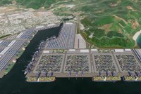 Phối cảng cảng Liên Chiểu.